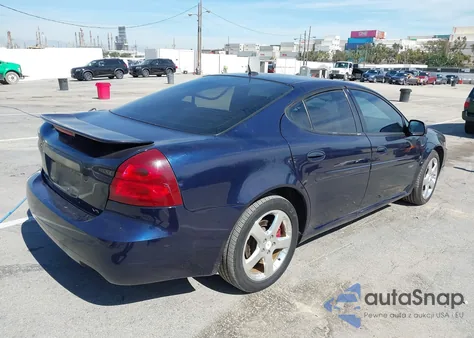 2007 Pontiac Grand Prix Gxp from USA, damaged, VIN 2G2WC58C671226107